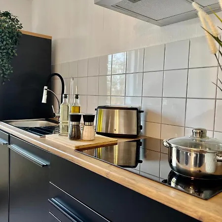 Design Apartment, Kueche, Smart-Tv, Wlan Essen Exterior foto