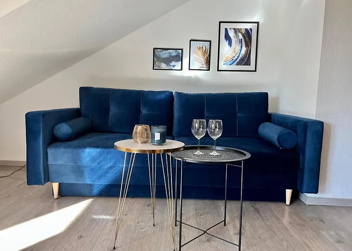Design Apartment, Kueche, Smart-Tv, Wlan